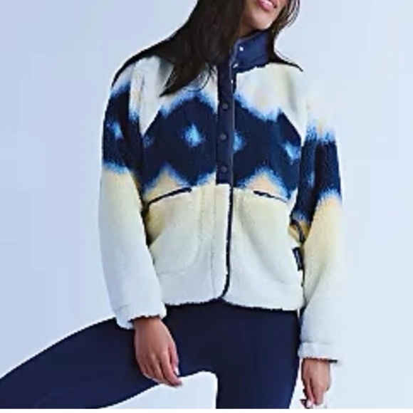 NWT Free People Hit the Slopes Fleece Jacket S